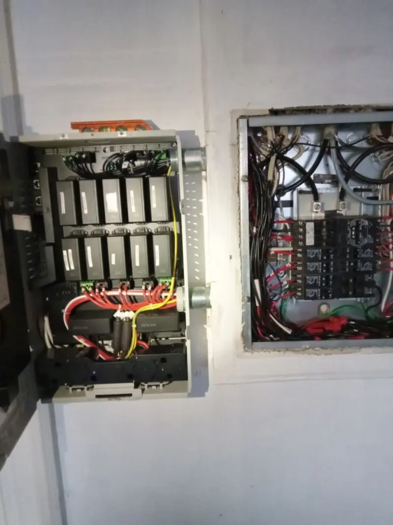 Electrical panel upgrade completed for Indoor Lighting Installation in Pittsburgh